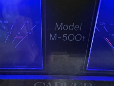 Vintage Carver M-500t MAGNETIC FIELD POWER AMPLIFIER PLEASE READ BEFORE BIDDING! - Image 1 of 4