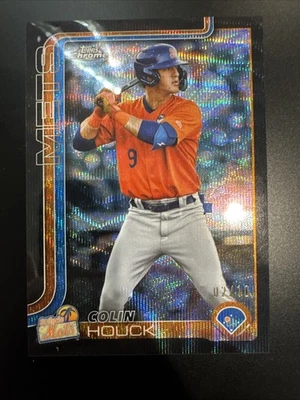 🔥🔥2025 Topps Pro Debut Colin Houck Black Wave Refractor /10🔥🔥 - Image 1 of 3