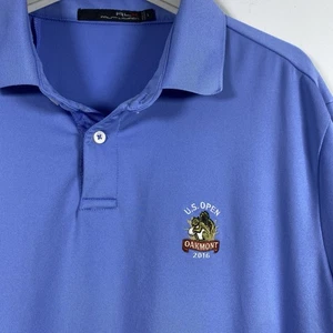 RLX Ralph Lauren Herren L blau 2016 US Open Oakmont CC Golf Performance Polo - Bild 1 von 6