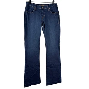 James Jeans Women's Blue Stretch Mid Rise Cotton Blend Bootcut Jeans Size 31 - Picture 1 of 9