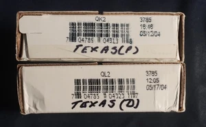 2004-P&D TEXAS STATE QUARTER $25 MINT SEALED BAGS (200 COINS) "RARE" LOT A85 - Picture 1 of 7