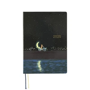 Hobonichi Techo 2025 HON Englisch Ver. A5 Hiroko Kubota Halbmond Januar Start - Bild 1 von 11