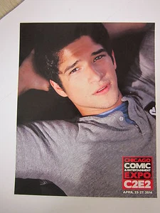 C2E2 2014 - FOTOS DE CELEBRIDAD - TYLER POSEY / CAÑA DE CRISTAL -- LOBO ADOLESCENTE - Imagen 1 de 3