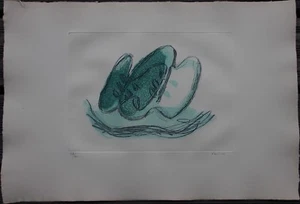 Jean FAUTRIER - Gravure eau-forte lavis signée numérotée les fruits 1942 - Picture 1 of 5