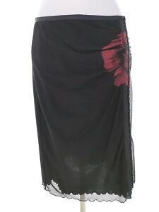 Mexx  Size S Black Midi A-Line Skirt