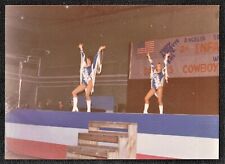 Vintage Photograph Dallas Cowboy Cheerleaders Performing on Stage