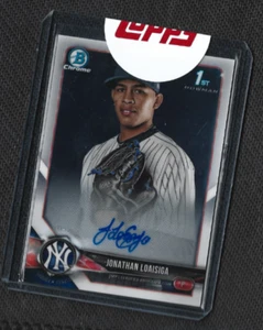 Jonathan Loasiga      2028 Bowman Chrome 1st Auto  Sealed - Picture 1 of 1