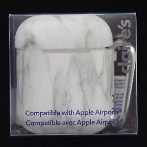 Claires Marmor Silikon kabellose Ohrhörer Schutzhülle kompatibel mit Airpod - Bild 1 von 3