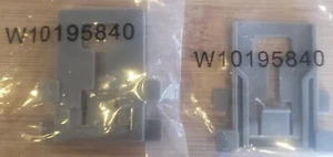 2PC W10195840 Dishwasher Rack Adjuster Positioner Whirlpool Kenmore WPW10195840 - Picture 1 of 1
