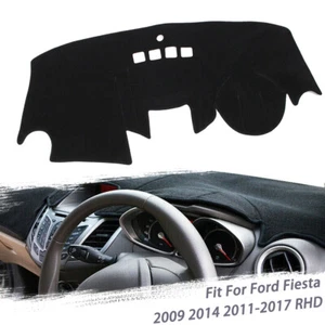 For Ford Fiesta 2009-2017 RHD DashMat Dashboard Carpet Cover Protector - Picture 1 of 11