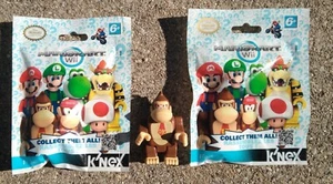 K'NEX MARIO KART WII Nintendo blind bag Mini Figure. Qty 2. 2012 Factory Sealed. - Picture 1 of 1