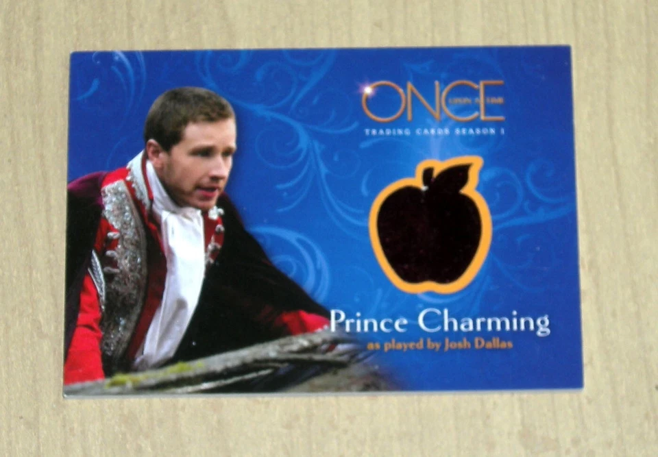 2014 Cryptozoic Once Upon Time wardrobe costume Prince Charming Josh Dallas M06 - Image 1 of 2