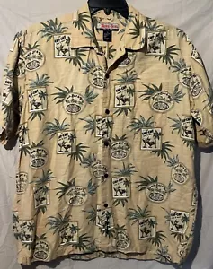 Ron Jon Surf Shop Men’s Short Sleeve Men’s Button Down  Size Large - Picture 1 of 5