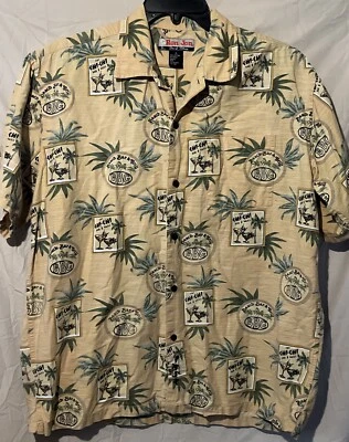 Ron Jon Surf Shop Men’s Short Sleeve Men’s Button Down  Size Large - Image 1 of 4