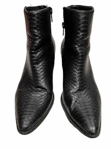 Coconuts By Matisse Free People Vegan Going West Black Ankle Boots Sz 8 - Picture 1 of 11
