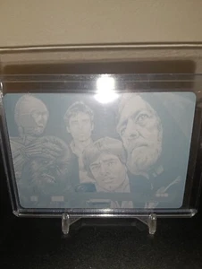 A Familiar Presence #73 Star Wars Illustrated 2013 printing plate 1/1 - Picture 1 of 2