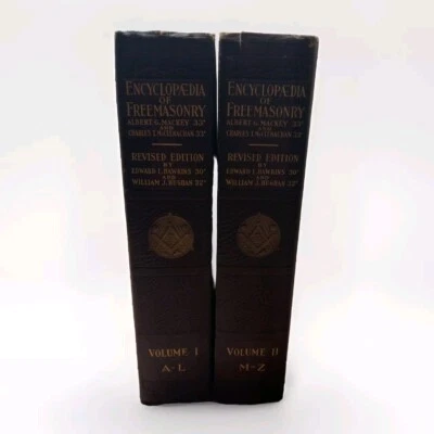 Enciclopedia de la Francmasonería (1927) Mackey, con *RARO* ¡Manual de Enciclopedia!! Foto 1 de 4