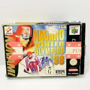Nagano Winter Olympics 98 + Box - N64 - Tested & Working - Free Postage - Bild 1 von 9