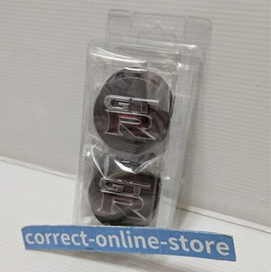 Mine's R35 GT-R Center cap for genuine wheels Total 4 pieces Made in JAPAN - Picture 1 of 4