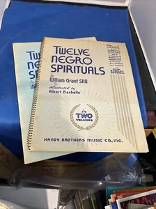 Twelve Negro Spirituals By William Grant Still In Two Volumes - Picture 1 of 14