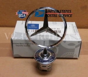 Mercedes-Benz S E C CLK Class GENUINE Hood Star Emblem NEW !!!! - Foto 1 di 6
