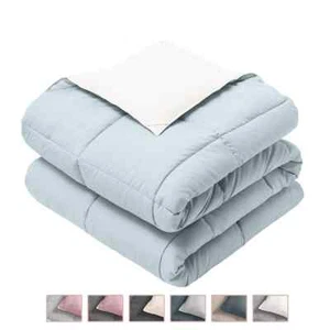 All-Season Ultra Soft Reversible Plush Down Alternative Blanket Fluffy Cooling - Picture 1 of 57
