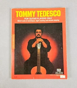 Tommy Tedesco For Guitars Players Only Tablature Songbook Vintage 1981 VG - Picture 1 of 4