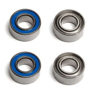 Team Associated 5x10x4mm Metal/Rubber Shielded Bearings (4pcs) ASC91560 - Picture 1 of 1