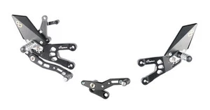 COMMANDES RECUL�ES LIGHTECH POUR HONDA CBR 600 RR 2007 > 2016 NOIR FTRHO005W - Imagen 1 de 2