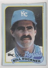 1989 Topps Wax Box Bottom Bill Buckner #B