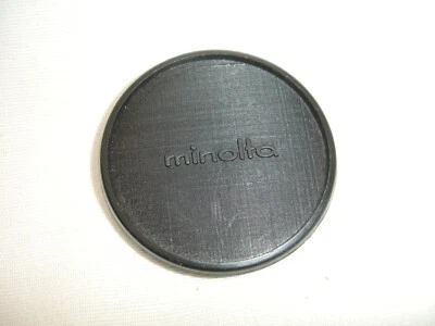 Genuine Minolta Plastic 51mm Push-On Front Lens Cap for 49mm Filter Front - Image 1 of 3
