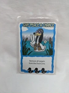 Sitting Ducks Gallery Give Peace A Chance Promo Card Sealed - Picture 1 of 4