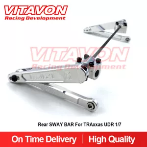 VITAVON Redesigned CNC Alu7075 Rear SWAY BAR For TRAxxas UDR 1/7 - Picture 1 of 6