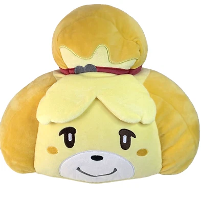 Animal Crossing Isabelle 13" Mega Plush Pillow Club Mocchi Mocchi Tomy 3+ Large - Image 1 of 4