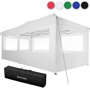 Gazebo da Giardino Richiudibile Pieghevole Alluminio Impermeabile Tendone 6x3 m - Foto 1 di 46