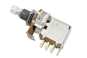 Potenciómetro métrico de ranura gruesa de importación de pote de eje dividido lineal B500K - Imagen 1 de 2