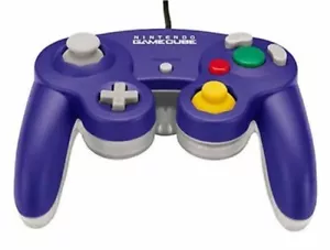 GAMECUBE OFFICIAL CONTROLLER (INDIGO / CLEAR) (Nintendo Gamecube) Wii A - Bild 1 von 1
