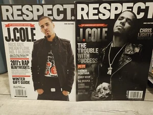 RESPECT OUR CULTURE J.Cole ASAP Rocky Vol 3 Issue 1 Vol 4 Issue 1 2012 2013 Lot - Picture 1 of 9