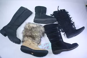 5 Pair Lot: Women's Snow Boots Ugg & Sorel Sizes 5- 8 - 9 -10 - Picture 1 of 16