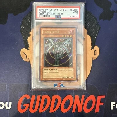 PSA 9 MINT 2006 YU-GI-Oh! Cyberdark Impact CYBER ESPER EN005 1st Ed Ultimate - Image 1 of 3