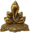 HINDU Lord GANESHA Statue Figurine - Indian GOD - Temple Pooja Aarti (465)