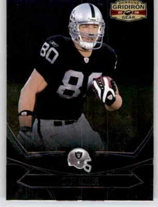 2008 Gridiron Gear Zach Miller NFL PWE Foil Base Card Raiders #72 - Picture 1 of 2