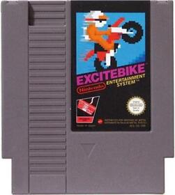 Excitebike - Nintendo NES Classic Action Adventure Racing Strategy Video Game