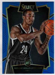 Rondae Hollis-Jefferson 2015-16 Panini Select Blue Prizms RC /249