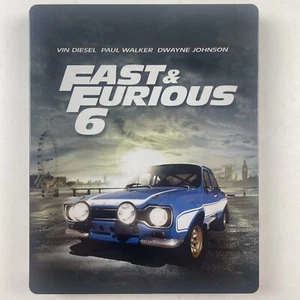 Fast & Furious 6 Steelbook Blu-ray 2013 Region B Fast And Furious VGC - Picture 1 of 2
