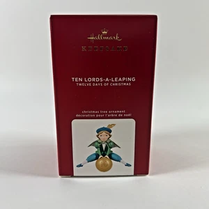 2020 Hallmark Ten Lords-A-Leaping 12 Days of Christmas Tree Keepsake Ornament - Picture 1 of 21
