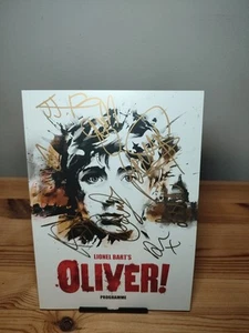 Oliver Lionel Bart's ngt 2025 cast signed programme Very Rare - Picture 1 of 3