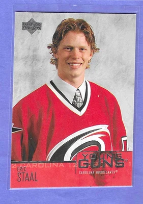 2003-04 Upper Deck Eric Staal Young Guns Carolina Hurricanes #206 Mint+ - Image 1 of 2