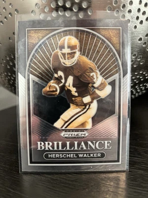 2023 Panini Prizm Draft Picks Brilliance - Herschel Walker - Image 1 of 2