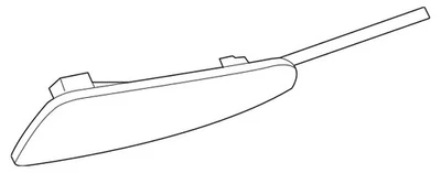 Lámpara intermitente original Mercedes-Benz 219-820-03-21 Foto 1 de 2